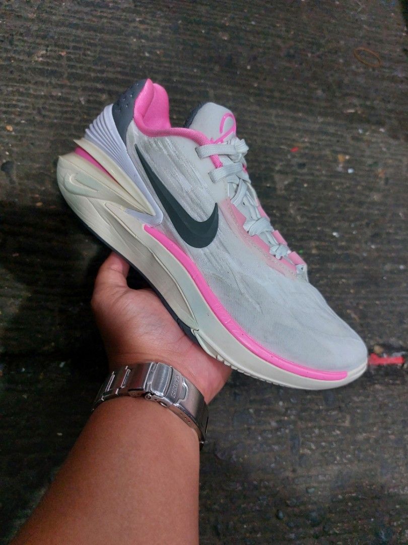 Nike Zoom GT Cut 2 'White Grey Pink'(25.5 cm), Men's Fashion