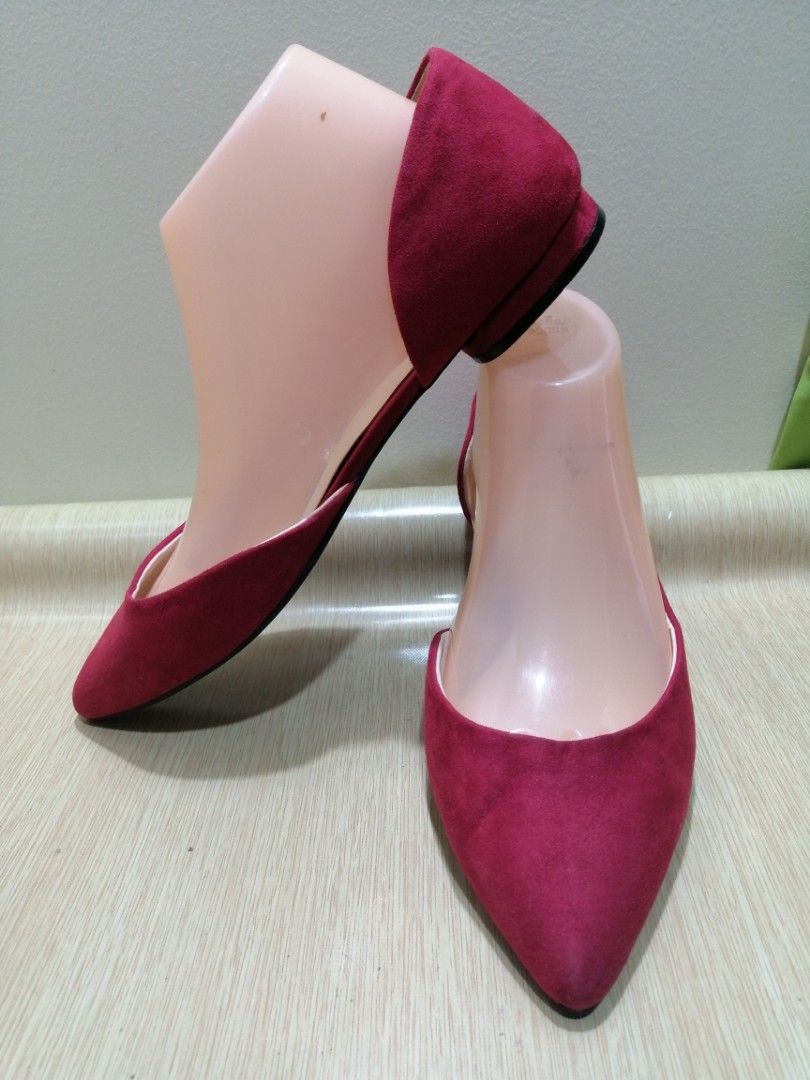 Nine west suede flats cheap
