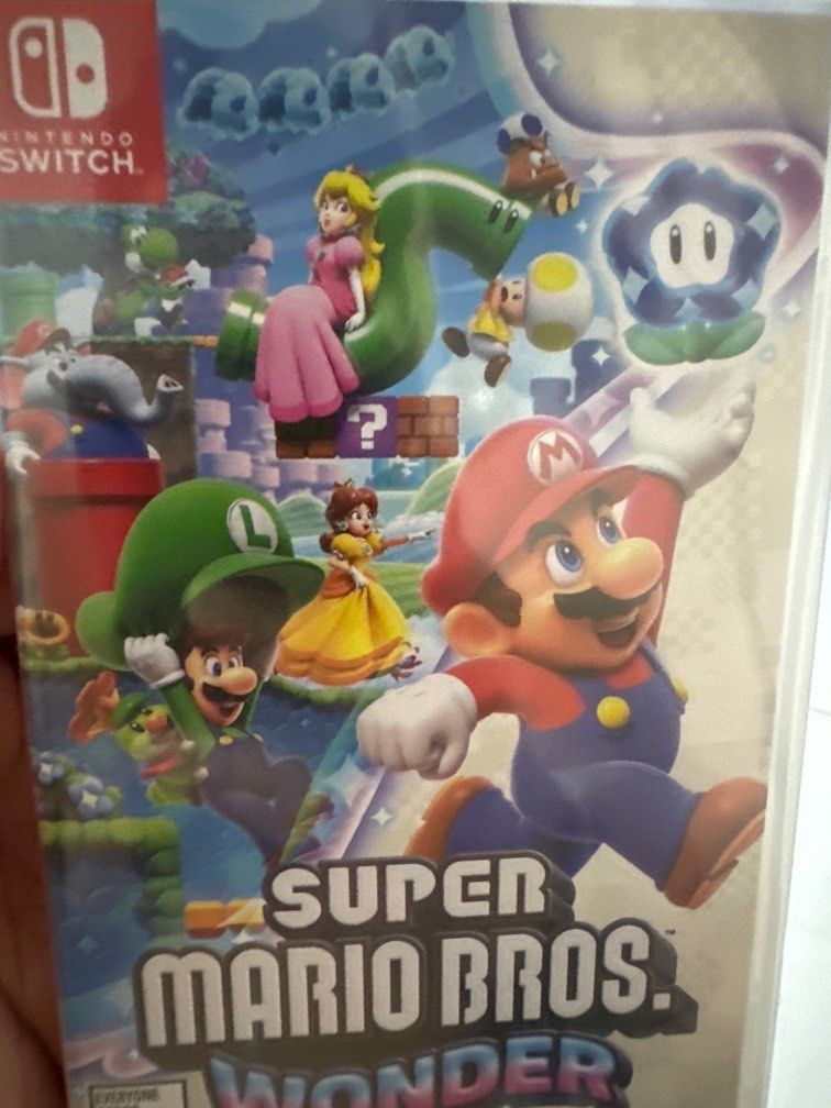 Nintendo Switch Super Mario Bros Wonder(Brand New), Video Gaming, Video ...
