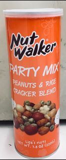 Nut Walker Party Mix 220g Peanuts & Rice Cracker Blend
