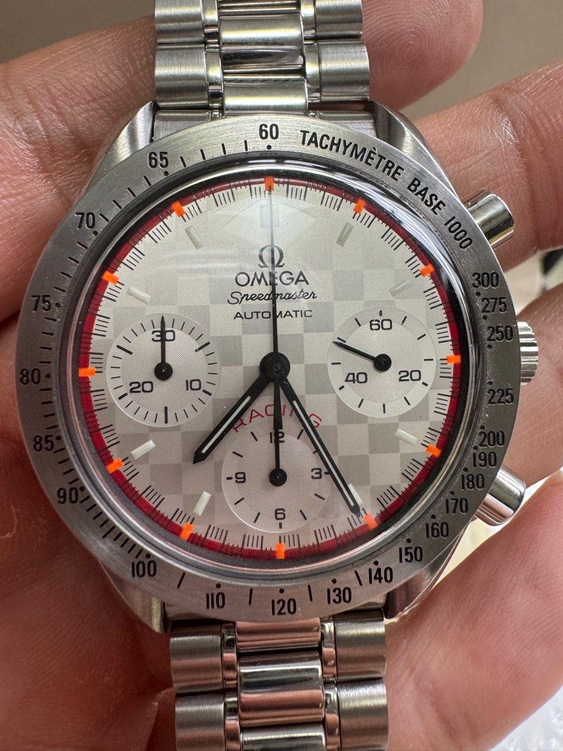 Omega speedmaster racing sale michael schumacher limited edition