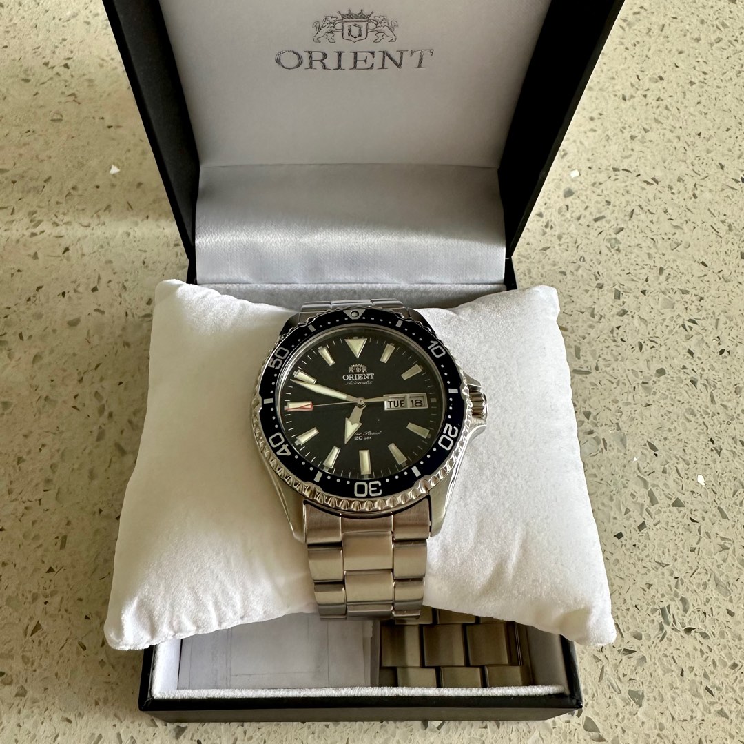 Orient shop kamasu sapphire