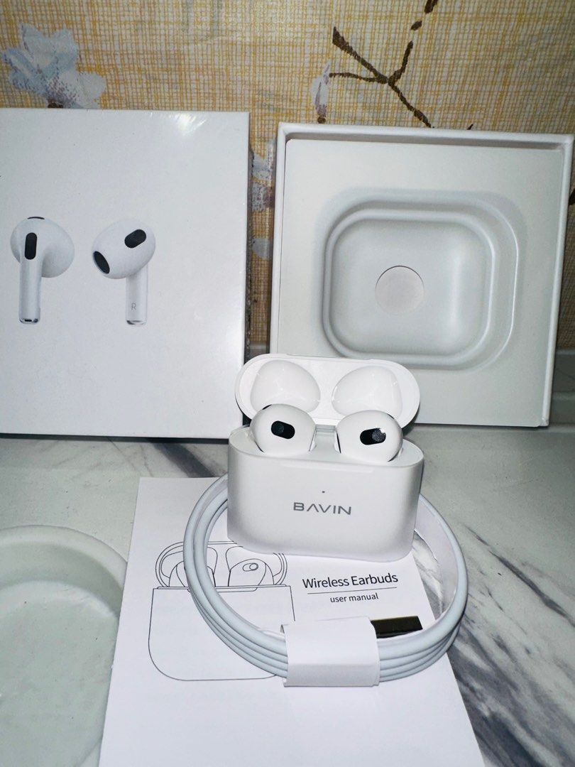 Orig Bavin earpods Audio Earphones on Carousell