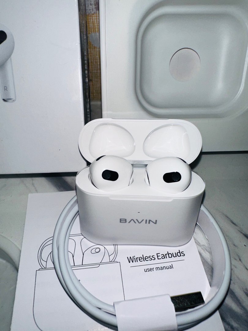 Orig Bavin earpods Audio Earphones on Carousell