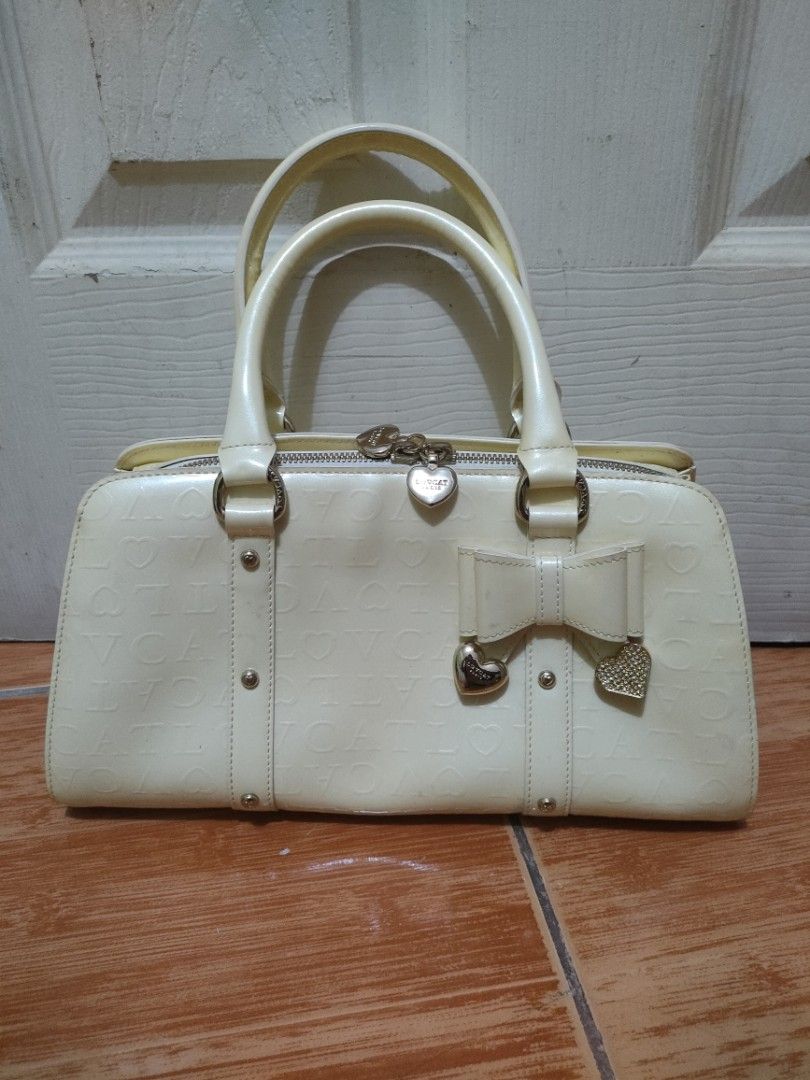 LOUIS QUATORZE mono tote bag - Lovecat Preloved Bags