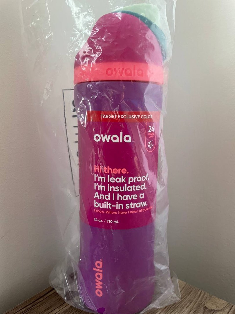 Owala Iced Breeze 24oz, Furniture & Home Living, Kitchenware & Tableware,  Water Bottles & Tumblers on Carousell