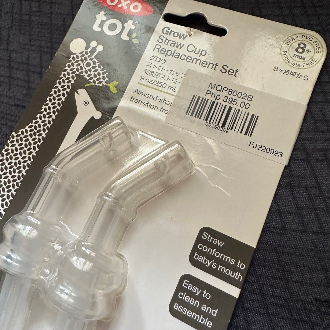 OXO Tot Grow Cup Replacement Straws (6 Straws), Babies & Kids, Nursing &  Feeding, Weaning & Toddler Feeding on Carousell