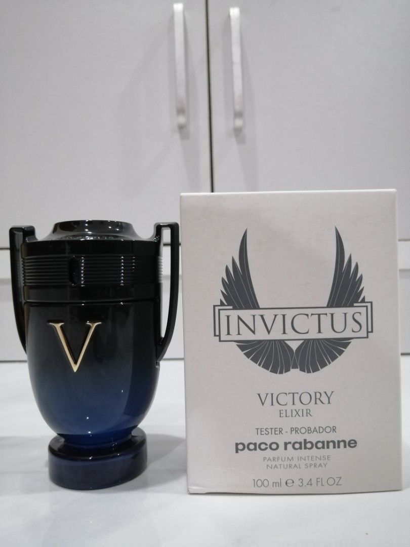 PACO RABANNE INVICTUS VICTORY ELIXIR TESTER 100ML PARFUM, Beauty ...
