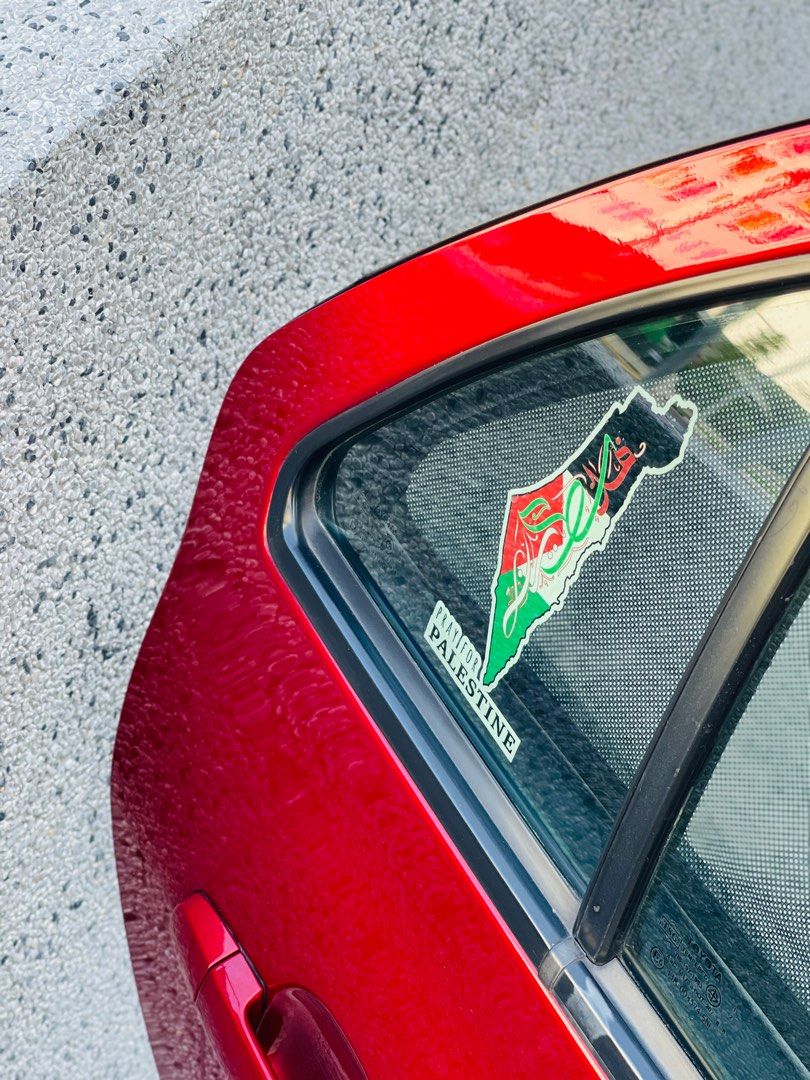 Palestine Gaza Car Decal, Hobbies & Toys, Stationery & Craft, Art
