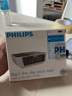 Philips clock radio FM Digital tuning