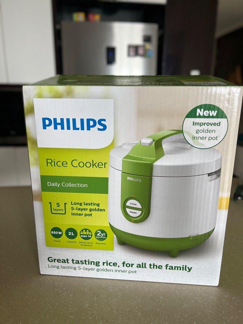 Philips Rice Cooker 2 litres, TV & Home Appliances, Kitchen Appliances