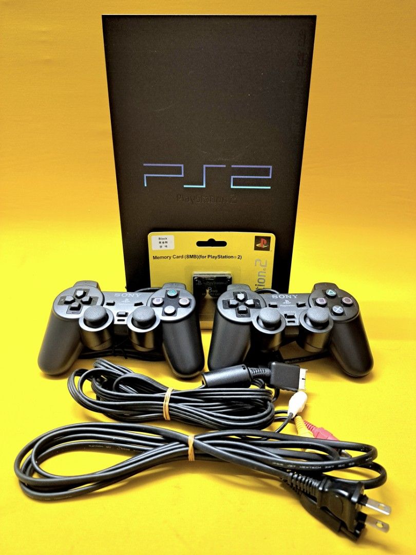 Sony PlayStation 2 PS2 Region Free or US Region Console Slim or FAT Bundle