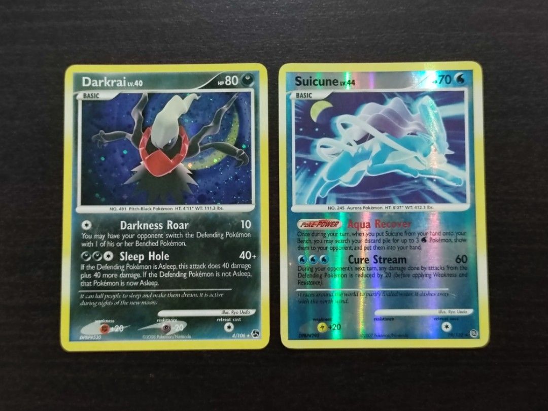 Pokemon Darkrai 4/106 Great Encounters, Hobbies & Toys, Toys & Games on  Carousell