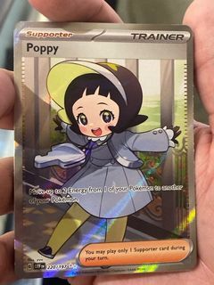 Poppy - 227/197 CGC 9 Obsidian Flames Special Illustration Trainer - M