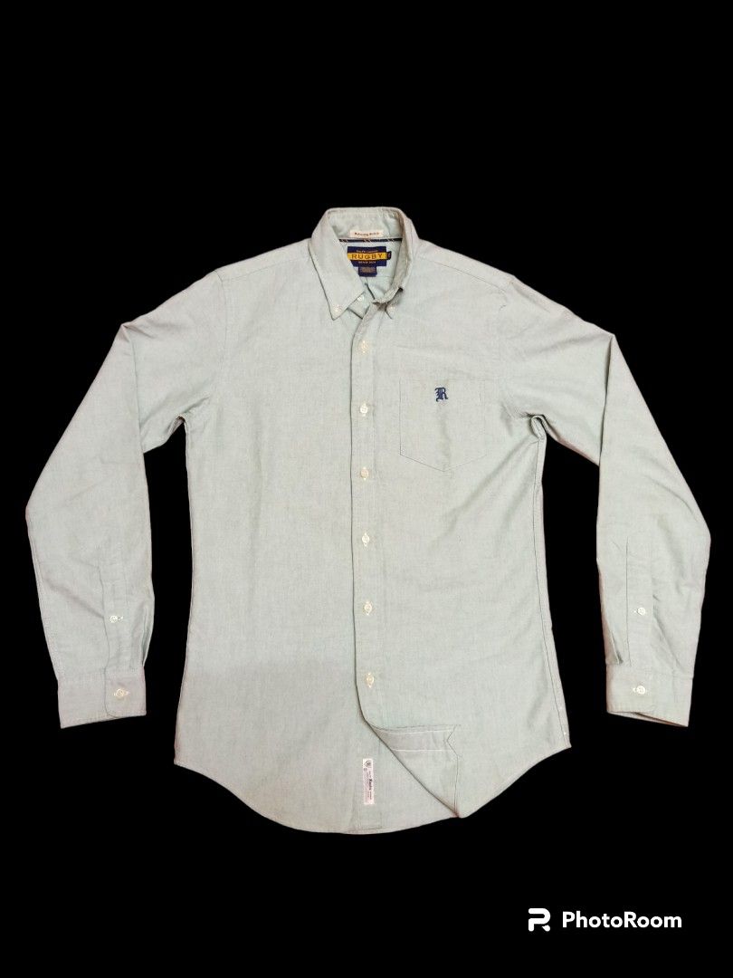 Polo Ralph Lauren Rugby University Oxford Shirt, Men's Fashion, Tops