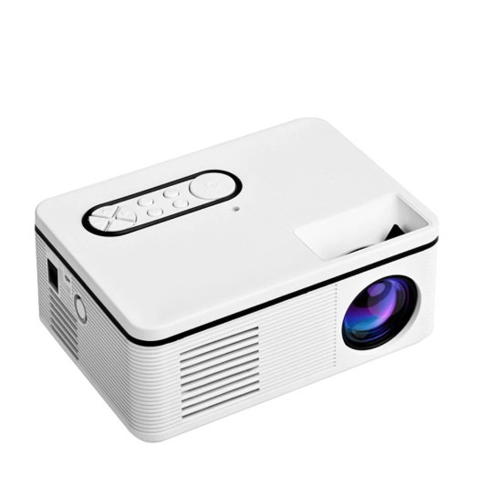 Portable Mini Projector 1080P HD 600Lumen LED Projector Built-in ...