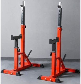 Portable Squat Rack with Dips