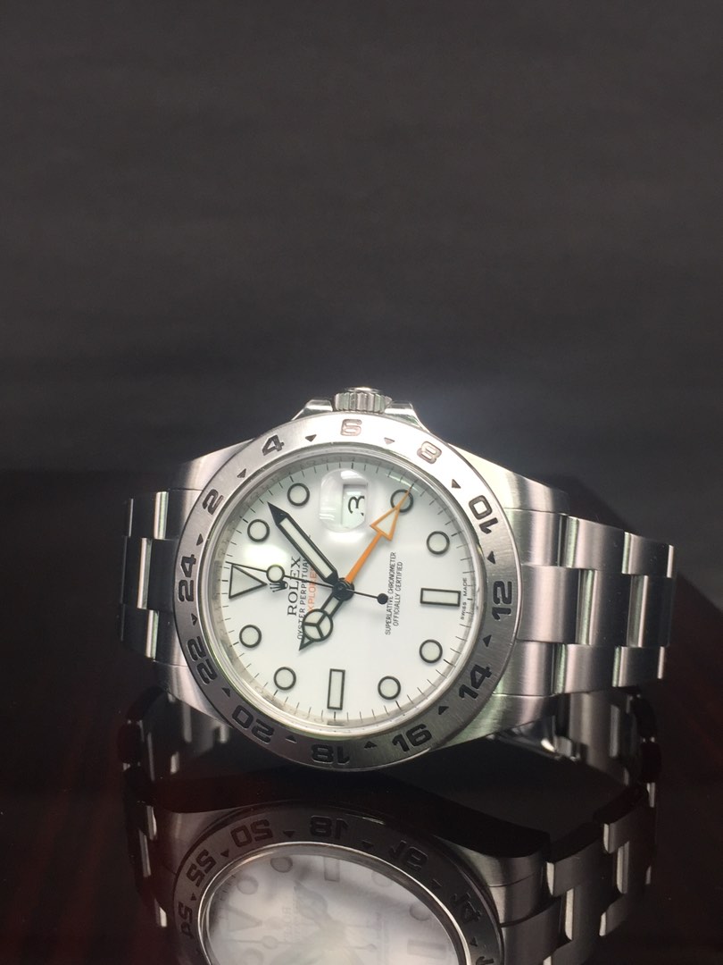 rolex explorer ii 42mm 216570 noob