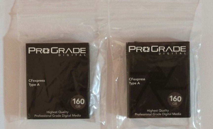 ProGrade Digital CFexpress TypeA 160GB x 兩張set, 攝影器材, 攝影