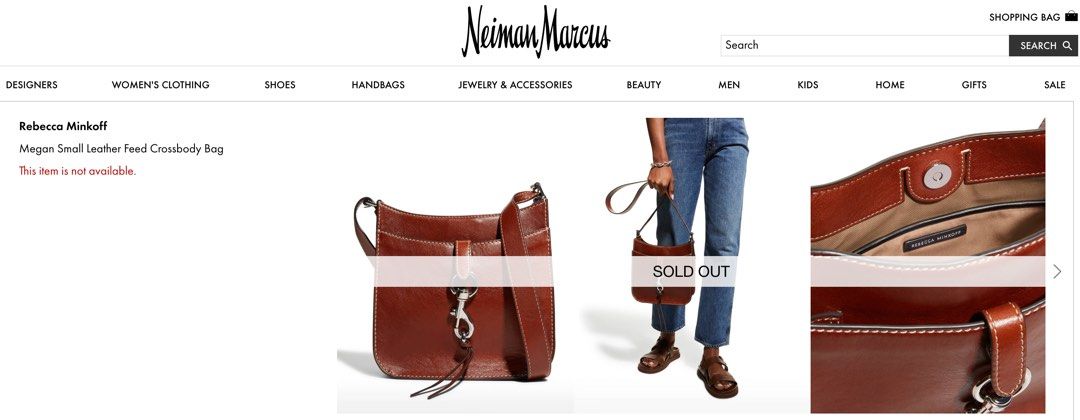 Rebecca minkoff small leather feed bag hotsell