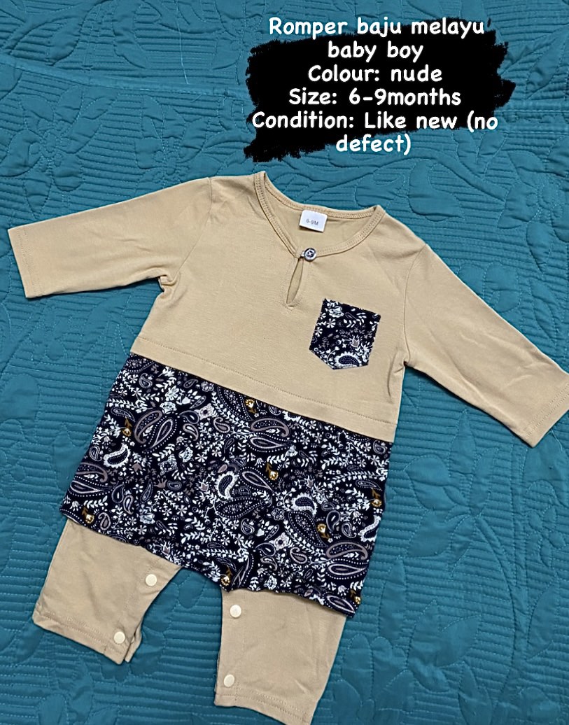 Romper baju best sale melayu baby