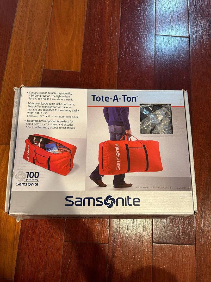 Samsonite Tote a Ton, Men's Fashion, Bags, Sling Bags on Carousell