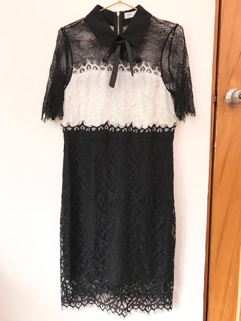 Sandro Semi Sheer Lace Dress, Women's Fashion, Dresses & Sets, Dresses on Carousell Sandro Semi Sheer Lace Dress, Women's Fashion, Dresses & Sets, Dresses on Carousell