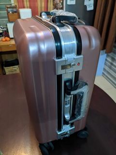 Secured Luggage Aluminum Frame Dual Lock 2usb port for powerbank