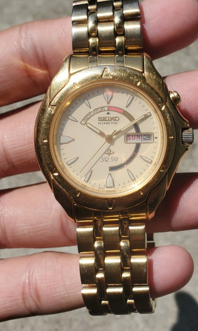 Seiko Kinetic, Men's Fashion, Watches & Accessories, Watches on Carousell