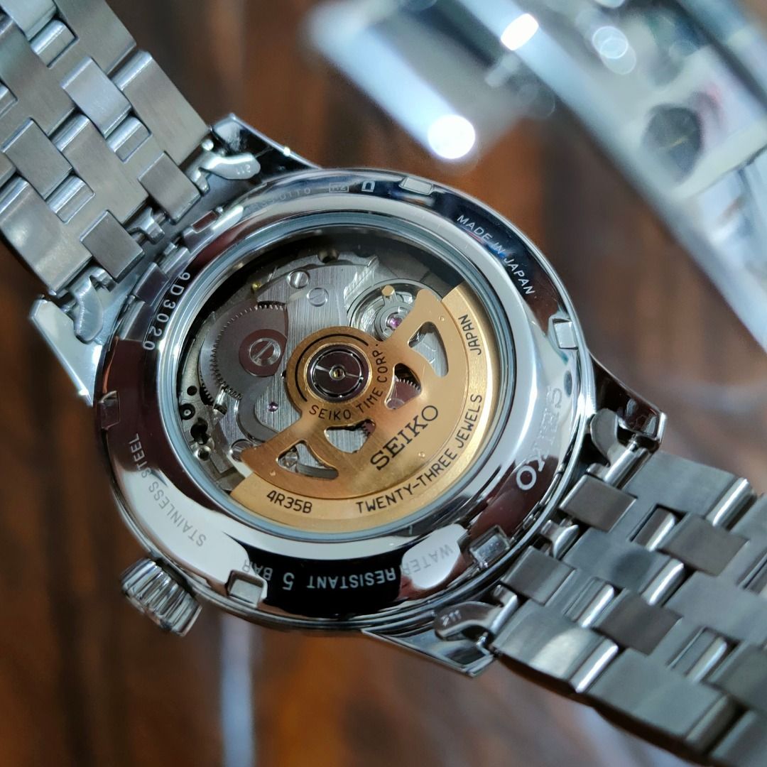 Seiko Presage &amp;quot;Blue Moon&amp;quot; Cocktail Time SRPB41J1 SRPB41 (Made in Japan ...