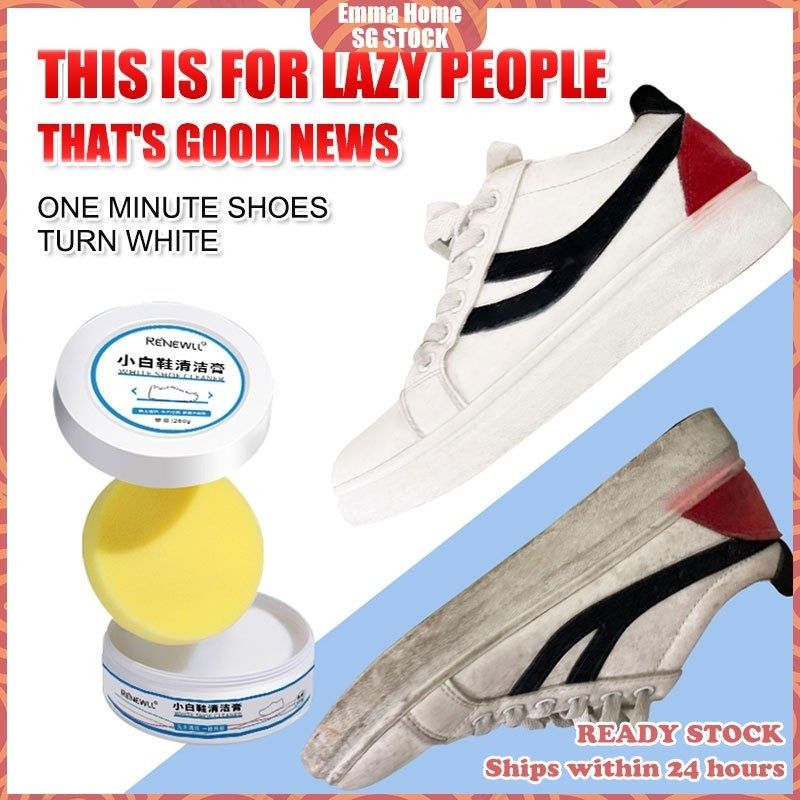 White sneaker polish best sale