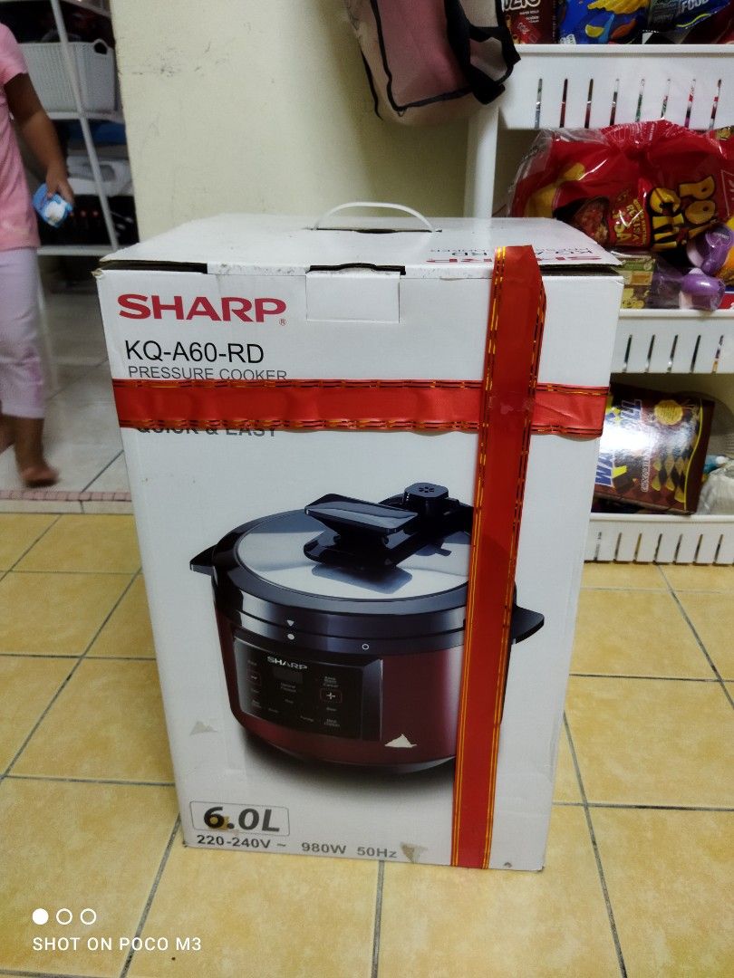 sharp pressure cooker, TV & Home Appliances, Kitchen Appliances
