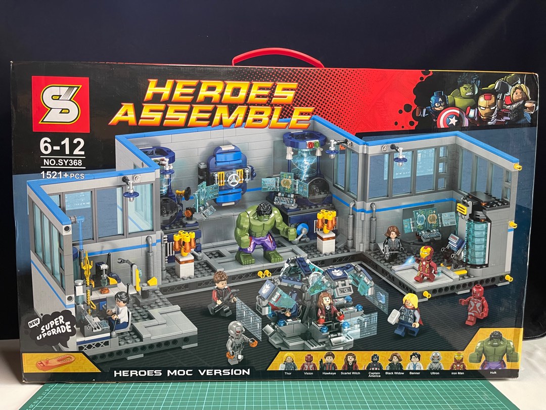 Lego avengers top headquarters moc