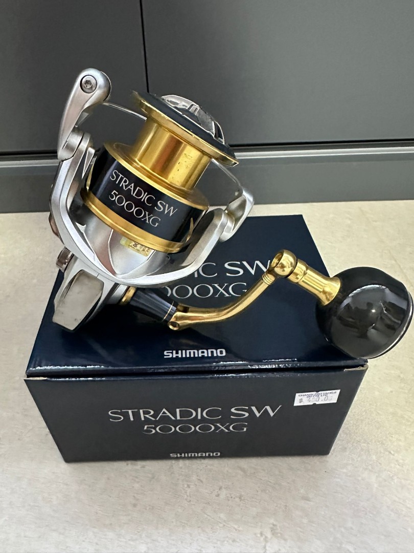 Shimano Stradic SW 5000 XG light popping pintail reel local set, Sports  Equipment, Fishing on Carousell