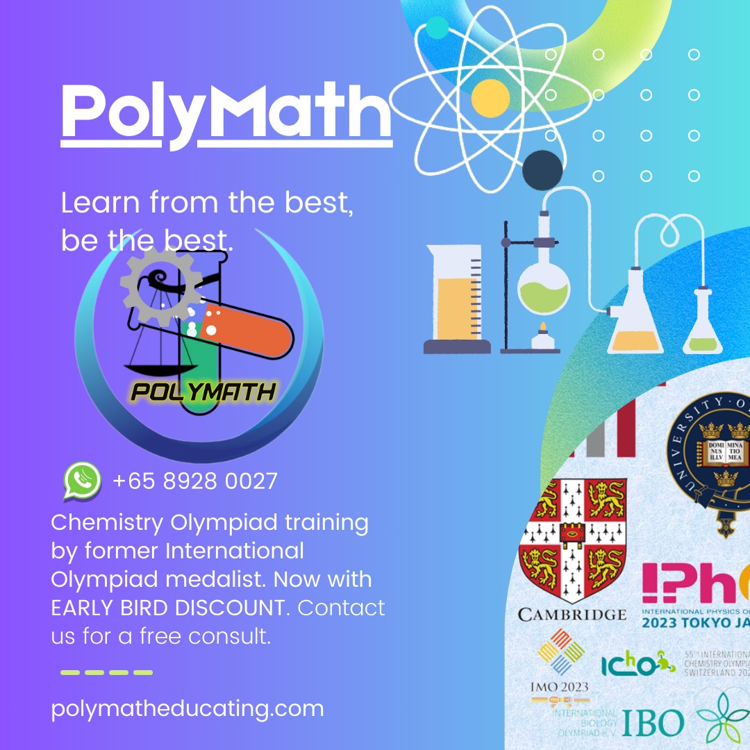 IP Chemistry and Singapore Junior Chemistry Olympiad (SJChO) Class by International Chemistry