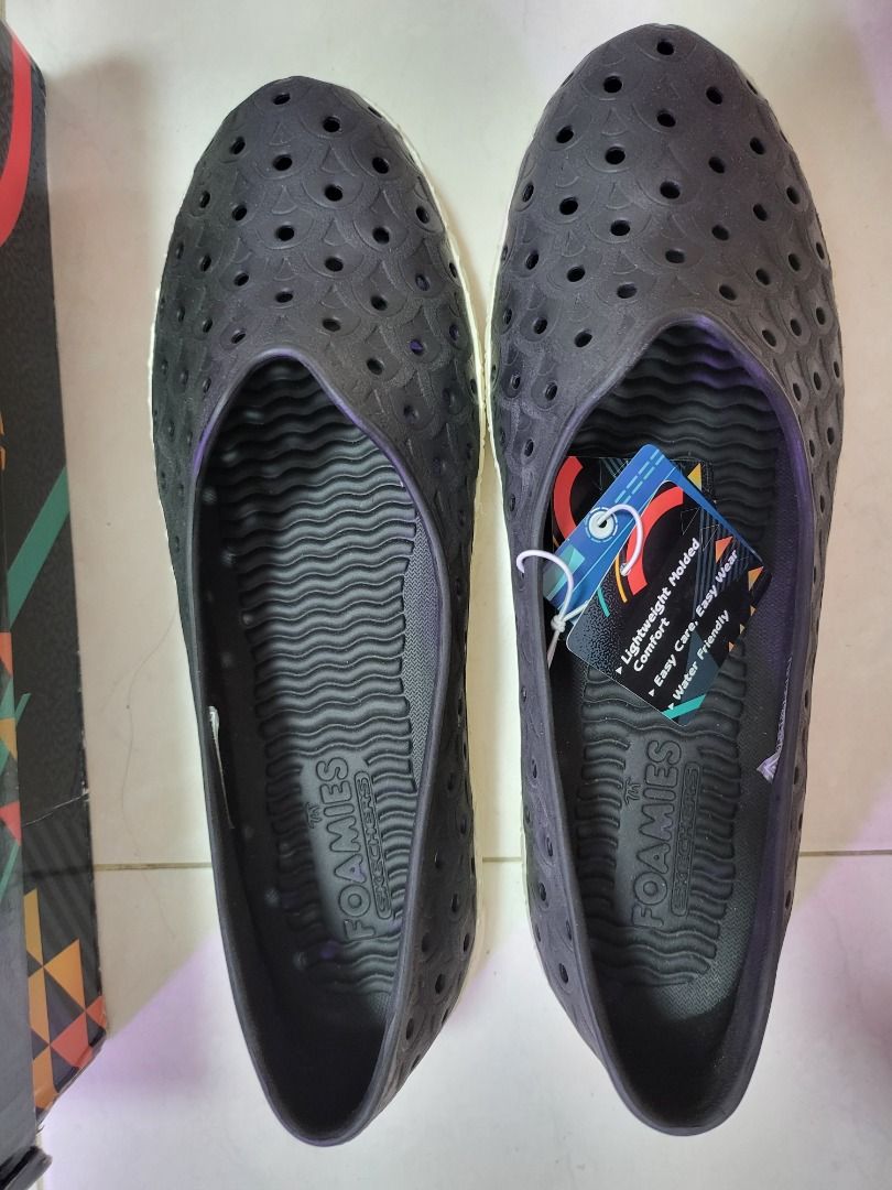 Skechers Black FOAMIES Walking Shoes Flats SIZE US10 UK7 EUR40