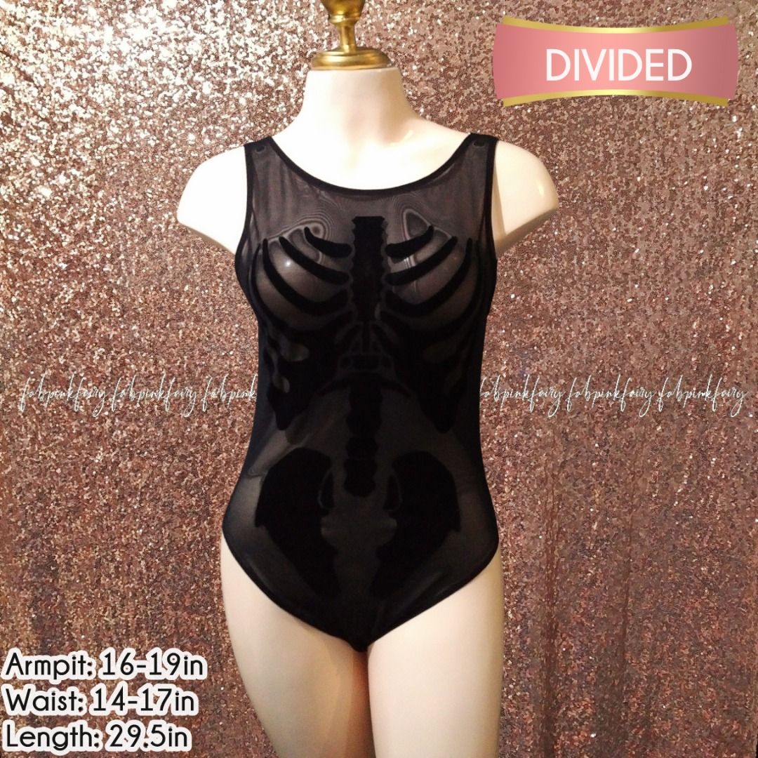 H&m skeleton 2025 bodysuit