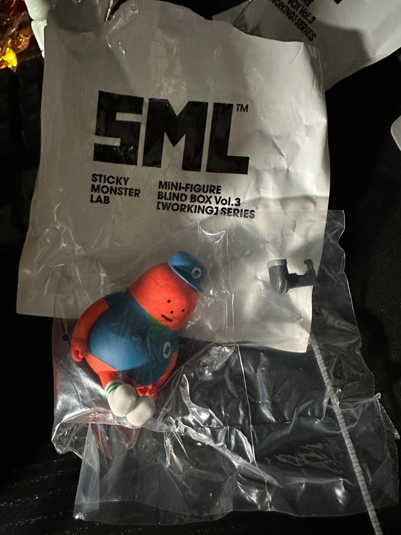 SML Sticky Monster Lab 黏黏怪物研究所 blind box 盲盒 Vol.3 Working Series Redmon ...