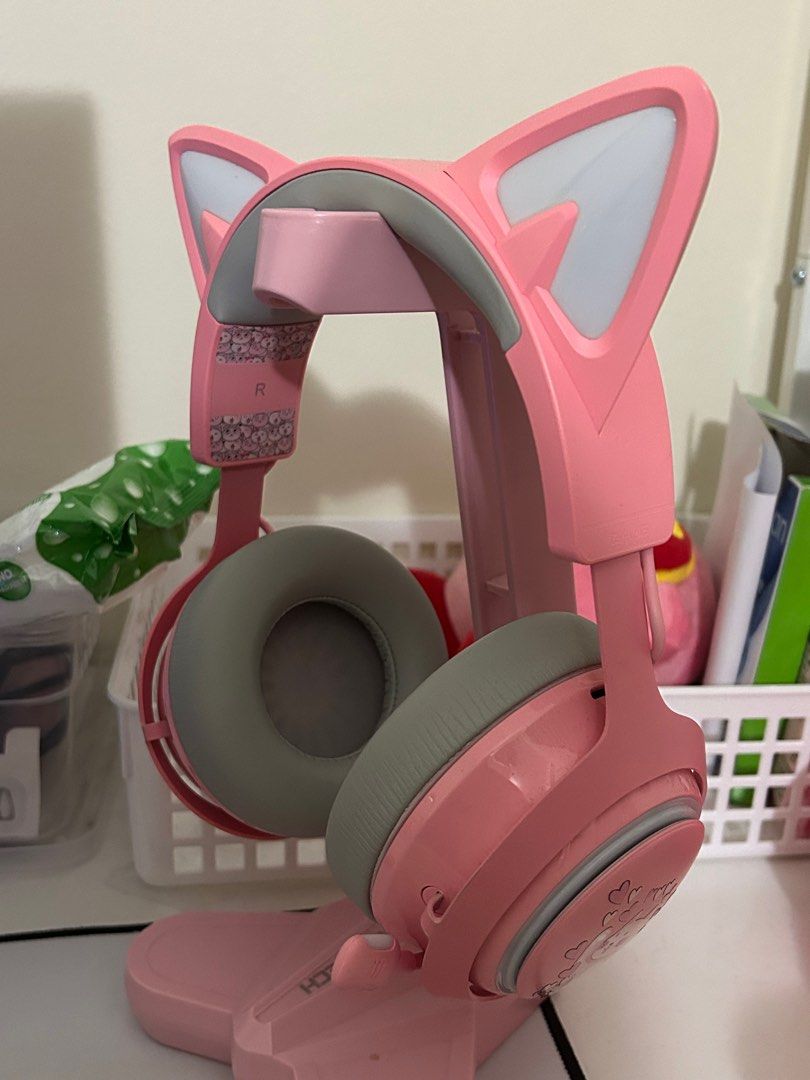Somic GS510 Cat Wireless Bluetooth Gaming Headphones, Audio, Headphones ...