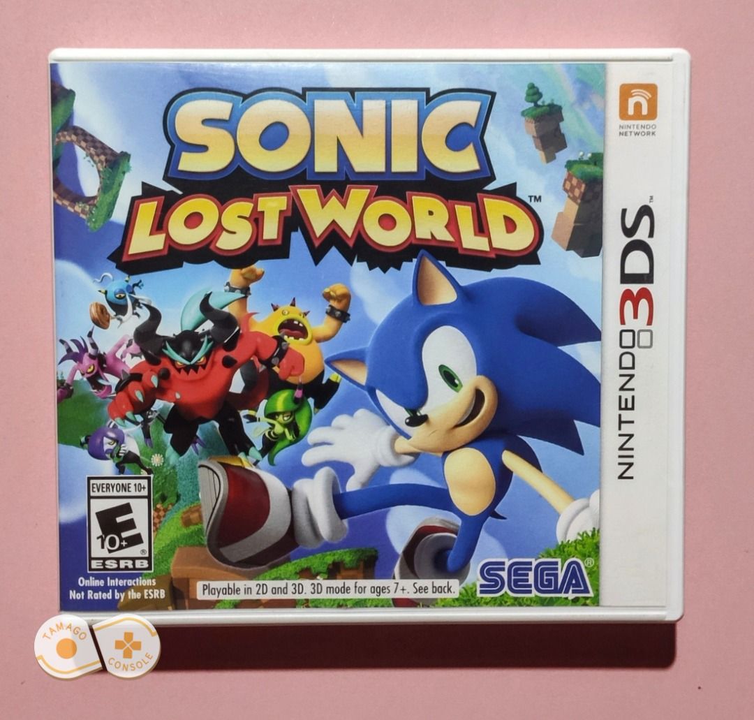 Sonic Lost World [3DS Game] [NTSC / ENGLISH Language] [CIB / Complete