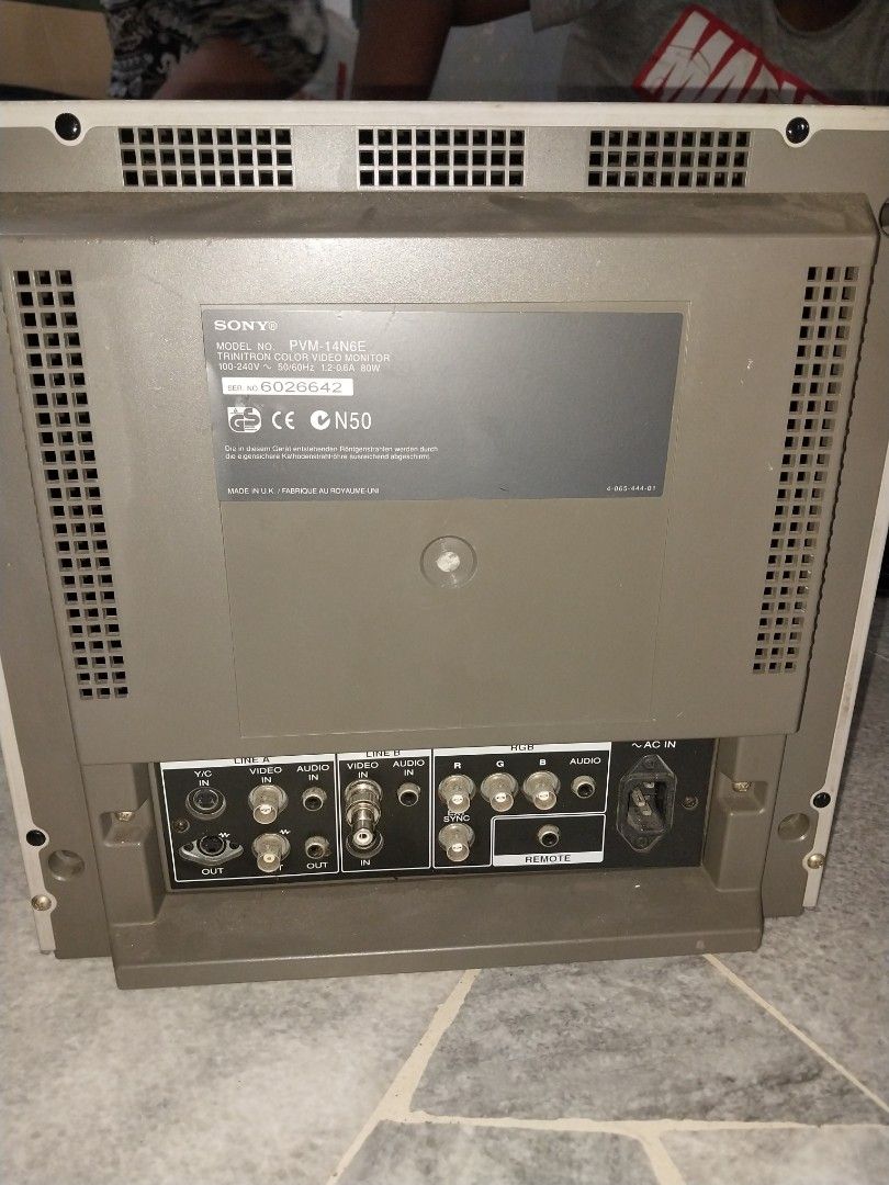 Sony PVM 14n5u broadcast monitor, Computers & Tech, Desktops on Carousell