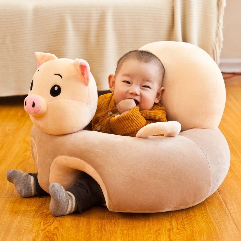 Suitable for Ages 0 3 Cartoon Baby Animal Shape Sofa Chair Baby