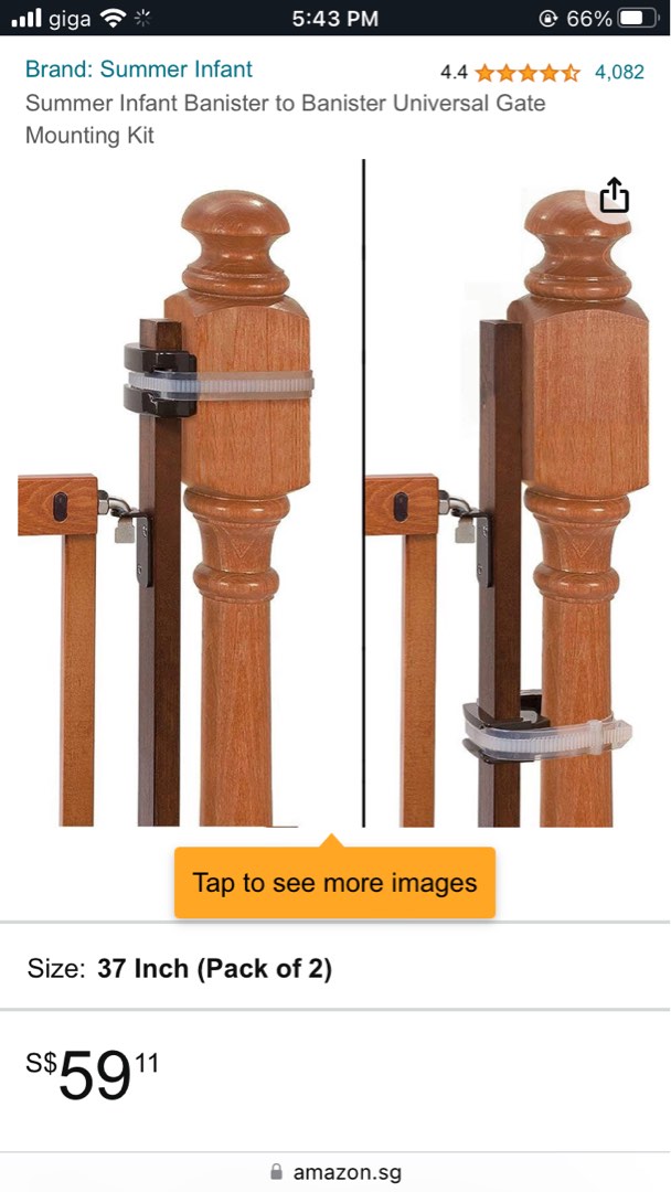 Summer Bannister to Bannister Universal Kit Furniture Home