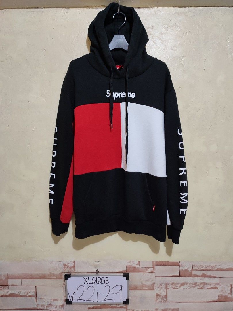 Supreme best sale mark hoodie