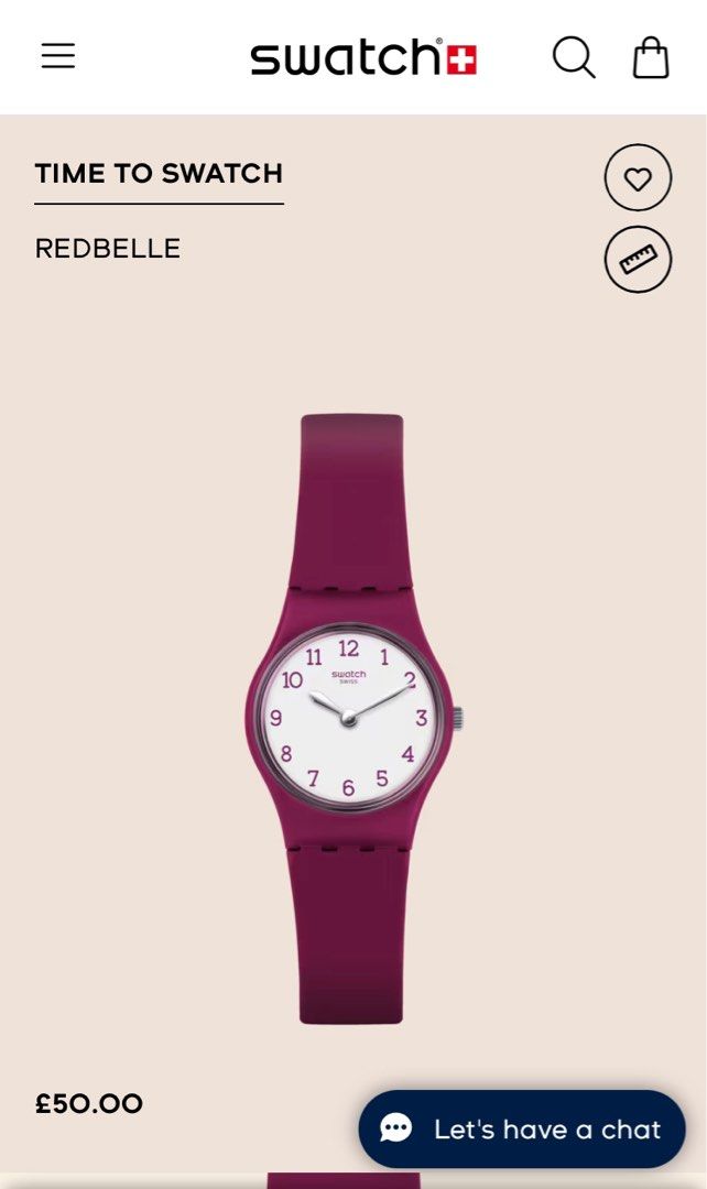 Swatch redbelle best sale