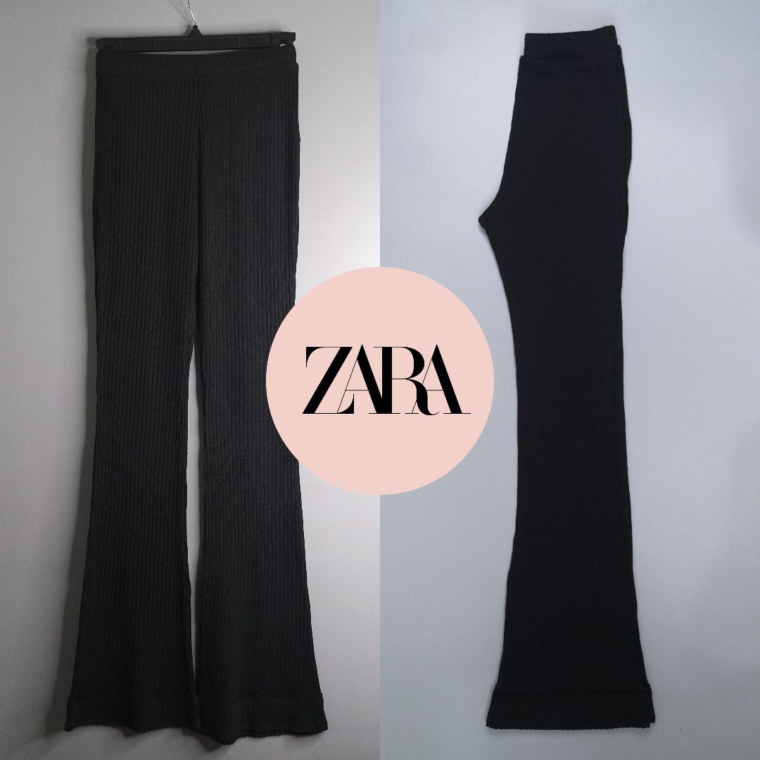 Zara Knit High Waisted Leggings, Women's Fashion, Bottoms, Other Bottoms on  Carousell