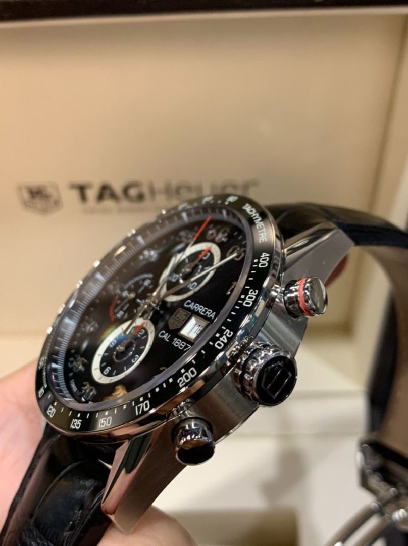 Tag heuer carrera chronograph calibre 1887 online
