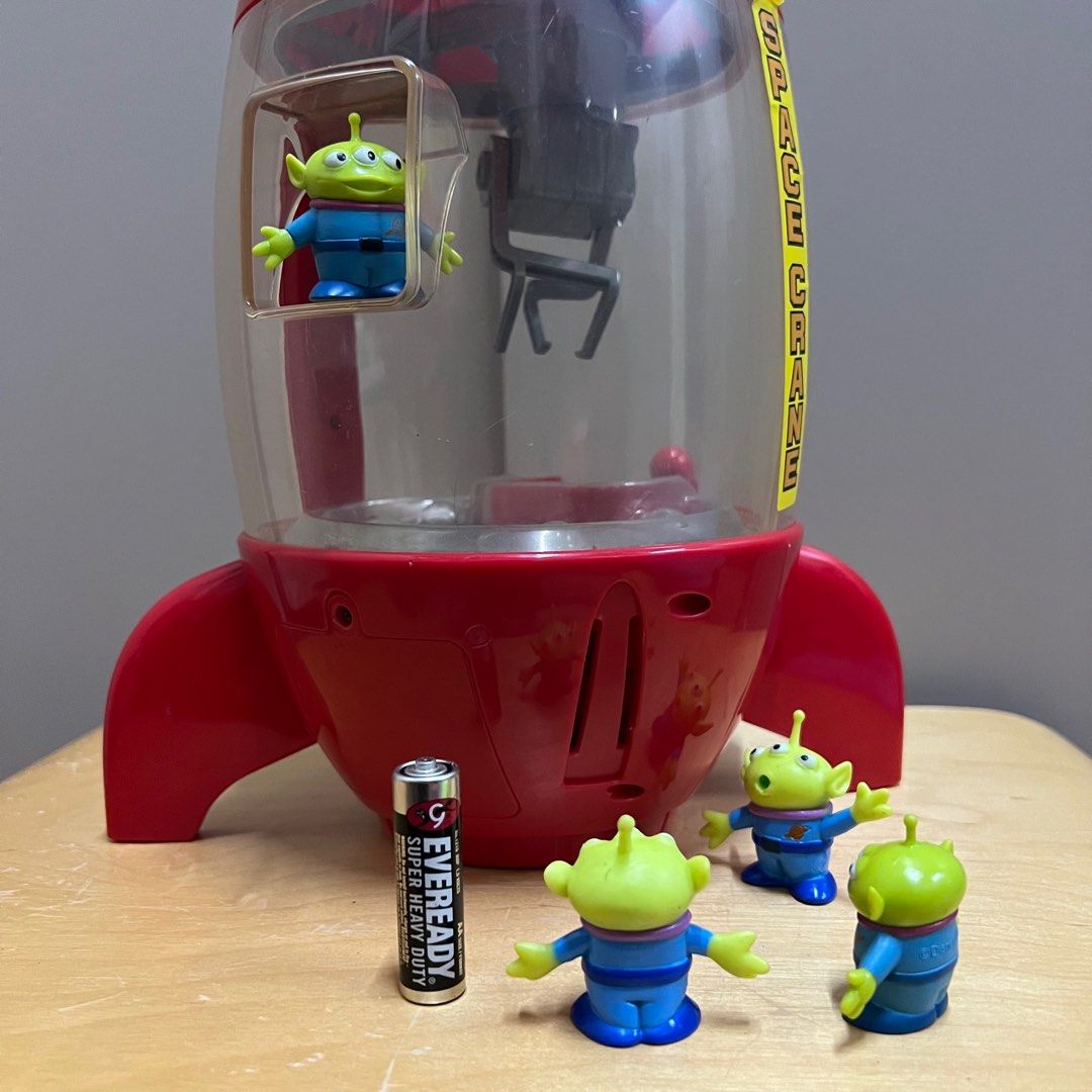 Disney Parks Toy Story Aliens Space Crane Claw Machine Toy Set New with Box