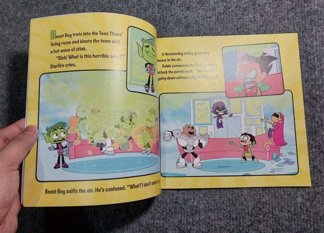 DC Comics - Teen Titans Go! Sıcak Çöp (Heiße Abfälle) – Kinderbuch Auf Türkisch