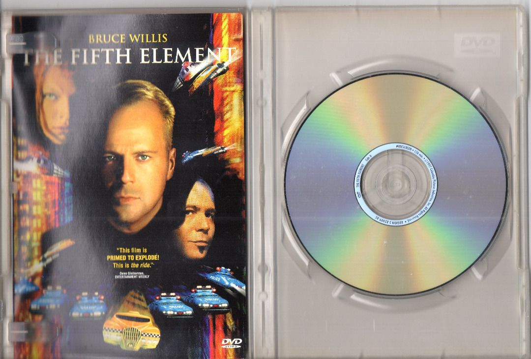 The Fifth Element ***original dvd***, Hobbies & Toys, Music & Media ...